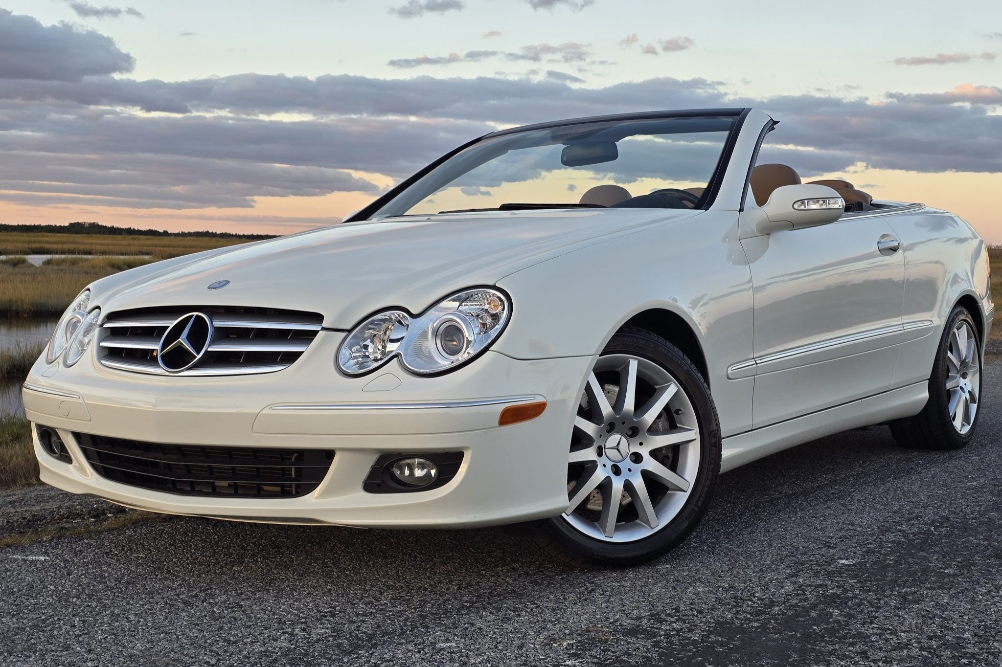 31k-Mile 2007 Mercedes-Benz CLK350 Cabriolet