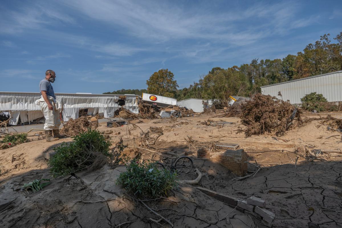 Where an Asheville family was swept away by Helene's floodwaters, a rose bush blooms