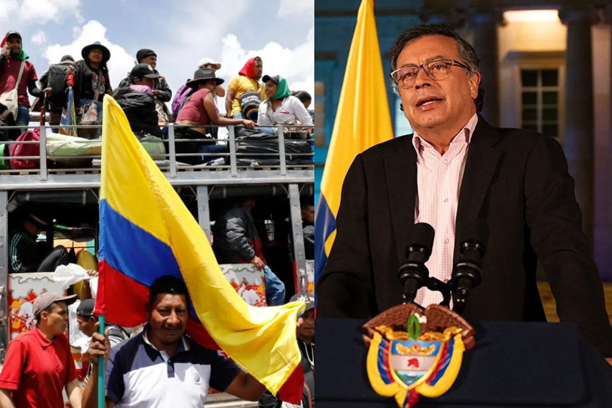 "Primer paso de un golpe de Estado": presidente de Colombia alerta a sus seguidores y pide movilizaciones