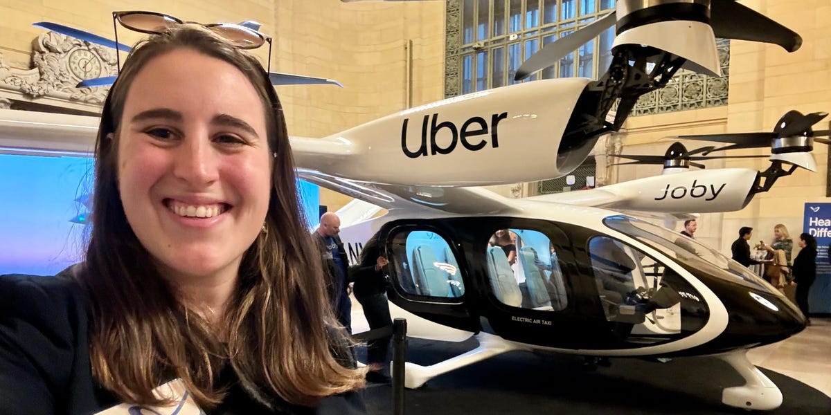 I toured an electric 'air taxi' that plans to launch in New York and Los Angeles as soon as 2025. See inside.