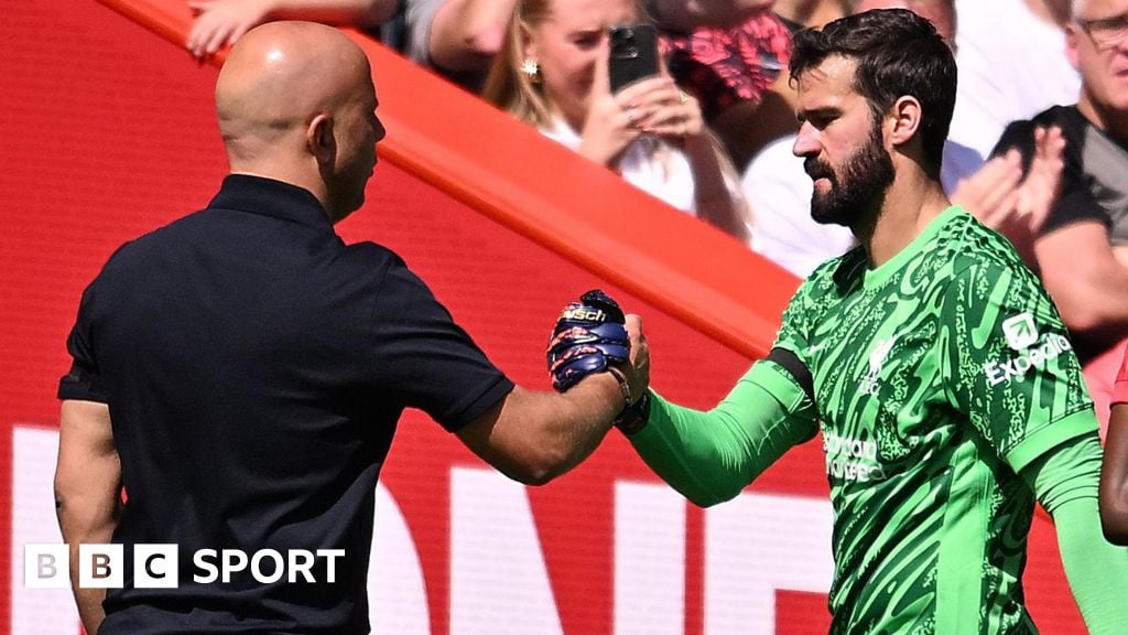 Liverpool looking into Alisson injury issues - Slot