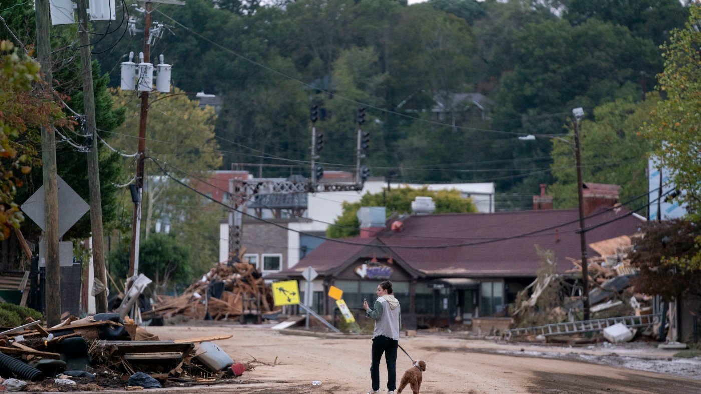 They came to Asheville looking for a 'climate haven.' Then came Hurricane Helene