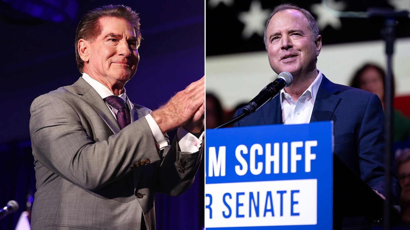 Schiff, Garvey argue on Trump impeachment trial during California US Senate debate