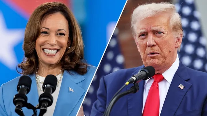 Trump, Harris head to battleground states of Michigan and Wisconsin