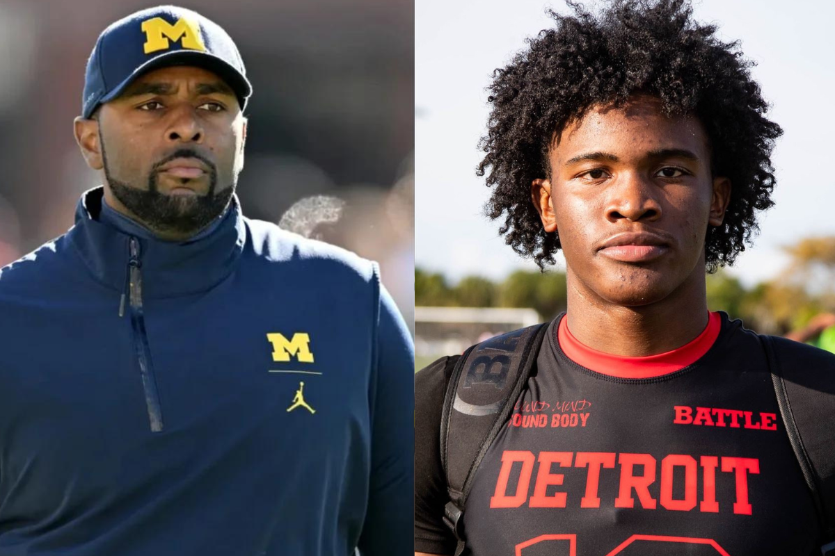 College Football Insiders Bet on Bryce Underwood’s Potential Flip to Michigan to Give Sherrone Moore More to Celebrate