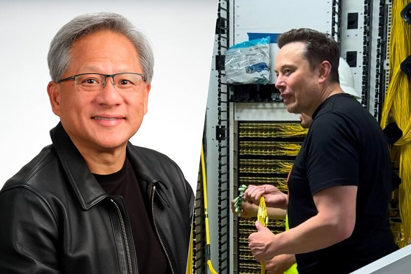 Jensen Huang, sorprendido, dice que Elon Musk instaló 100.000 GPU de NVIDIA en solo 19 días. Un despliegue así llevaría años