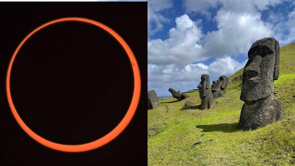 What it was like to experience the 'ring of fire' solar eclipse on Easter Island