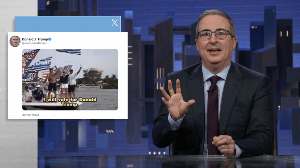 John Oliver Slams Trump's Puerto Rico Response