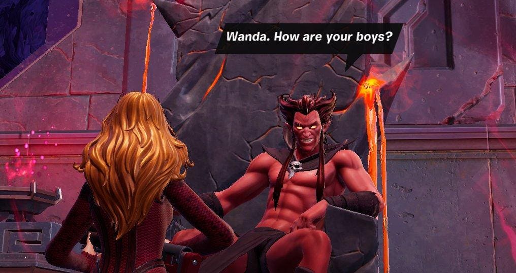 Fortnite’s Mephisto Trash Talks Doctor Doom, Scarlet Witch, Thor In-Game