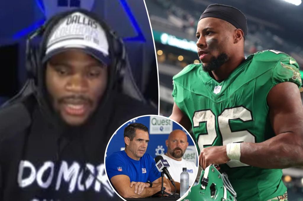 Micah Parsons roasts 'Giants' stupidity' with Saquon Barkley