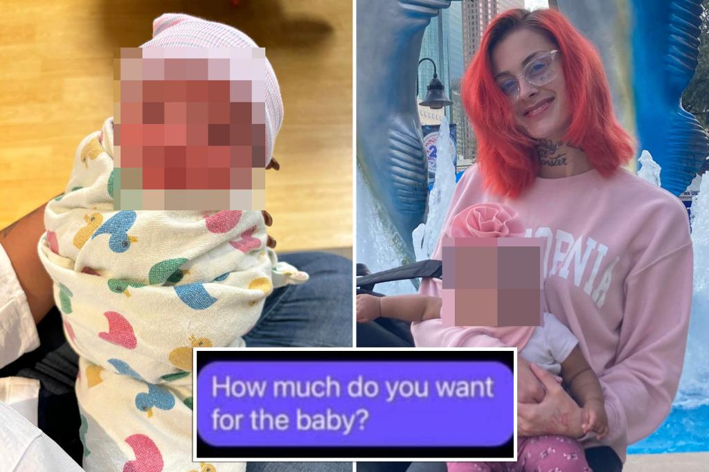 Texas mom Juniper Bryson charged with selling baby on Facebook