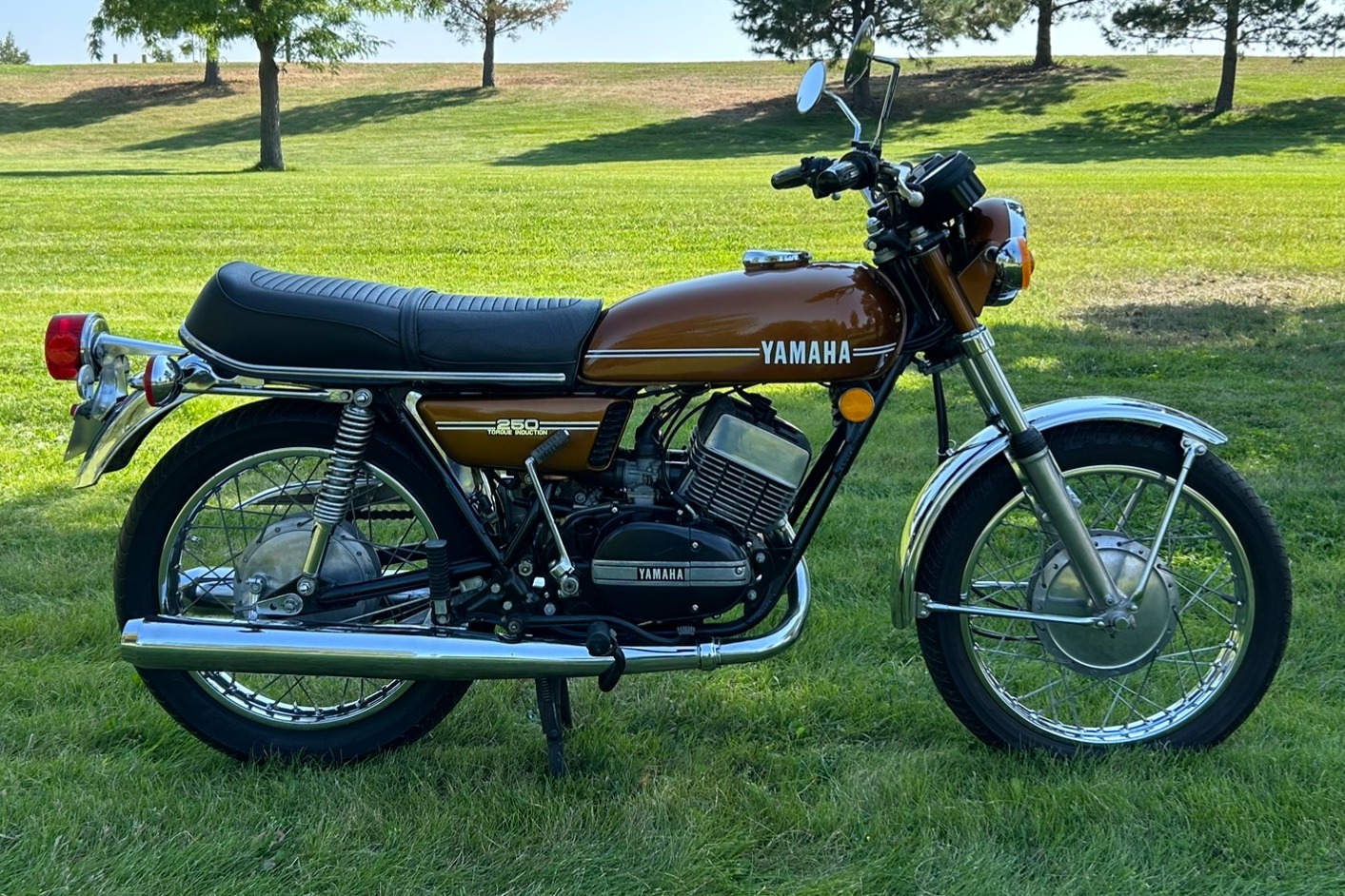 1974 Yamaha RD250 at No Reserve