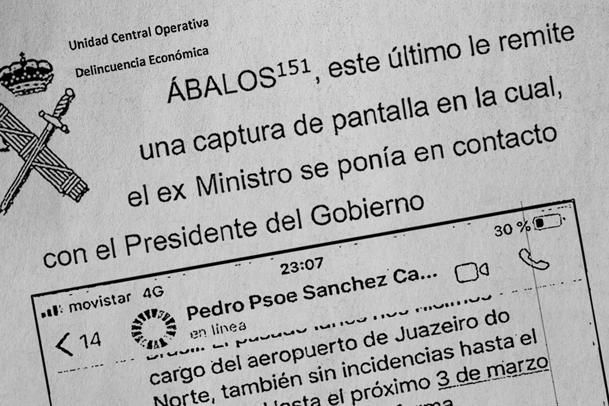 Sánchez encubrió con una mentira la trama venezolana de Ábalos