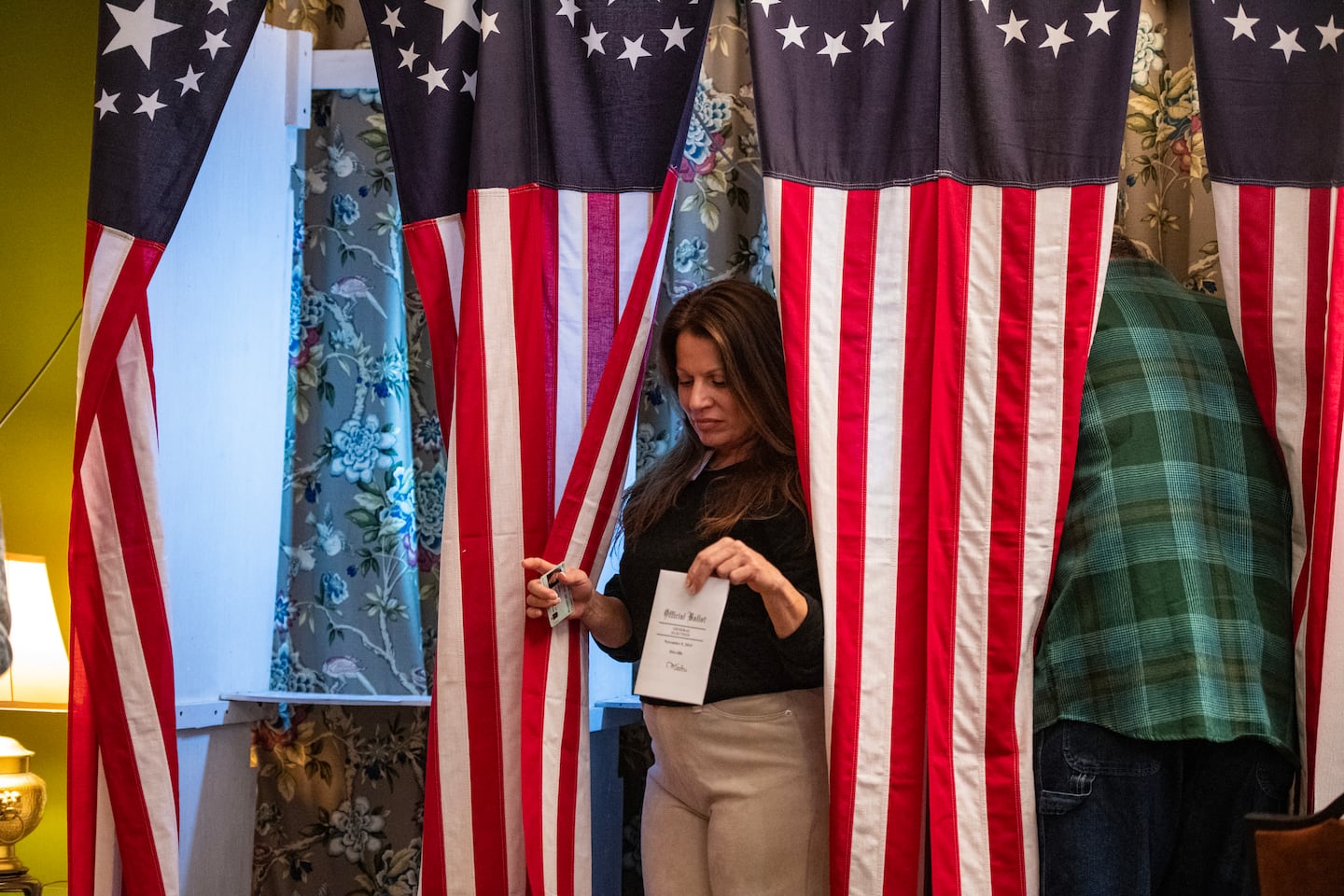 In Dixville Notch, N.H., the first election results are in, and it’s a Trump-Harris tie