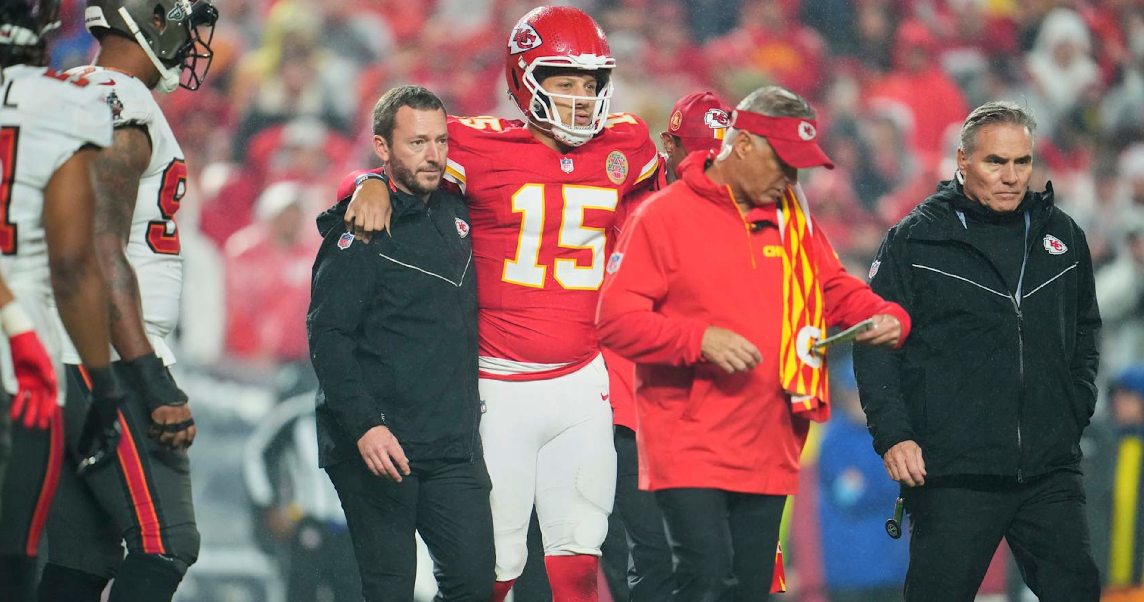 Chiefs' Patrick Mahomes Talks 'Scary' Ankle Injury, Says He Feared 'The Worst'