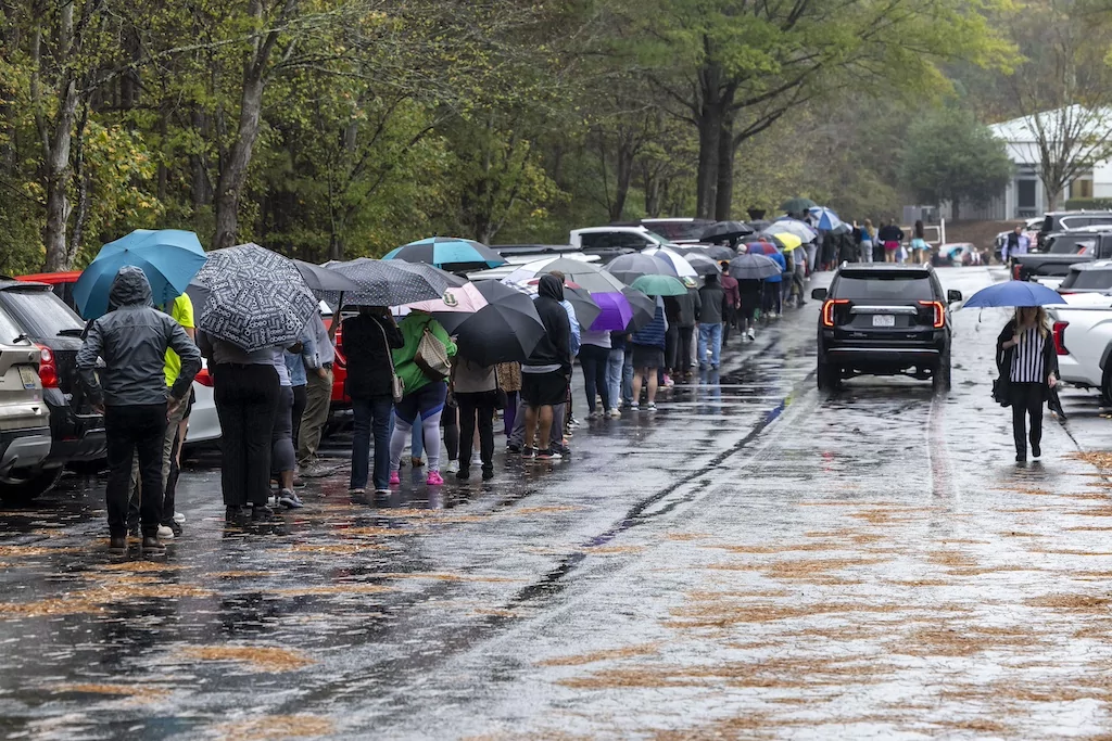 Wet weather could tamp down turnout in Michigan and Wisconsin