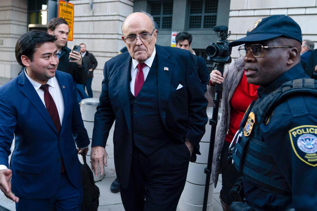 Rudy Giuliani ordered to appear in court after missing deadline to turn over assets