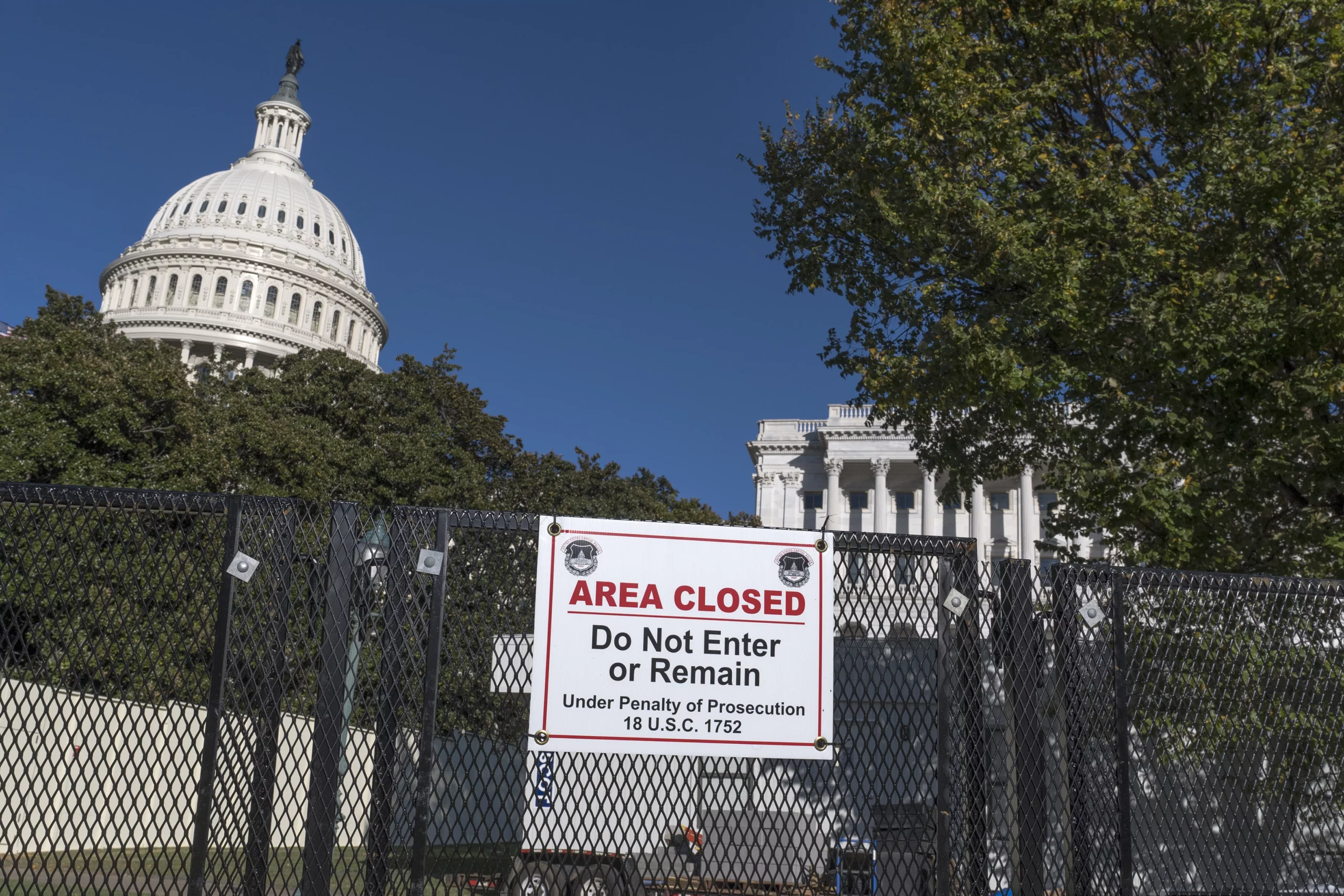 Security ramps up in Washington, D.C., on Election Day