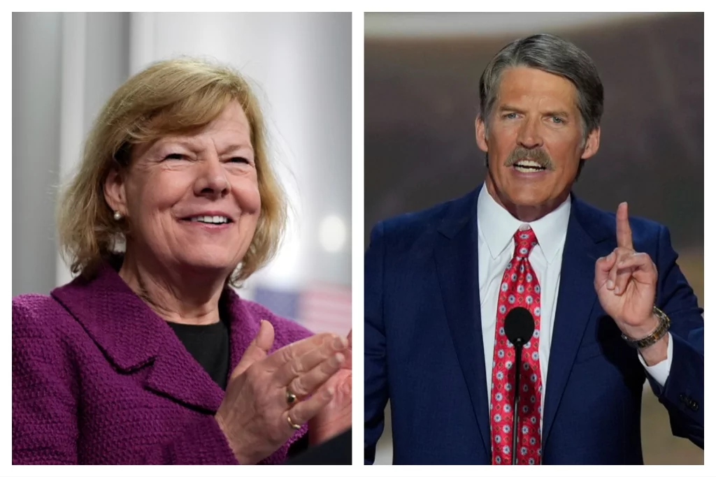 Tammy Baldwin secures third term in nail-biter Wisconsin Senate race