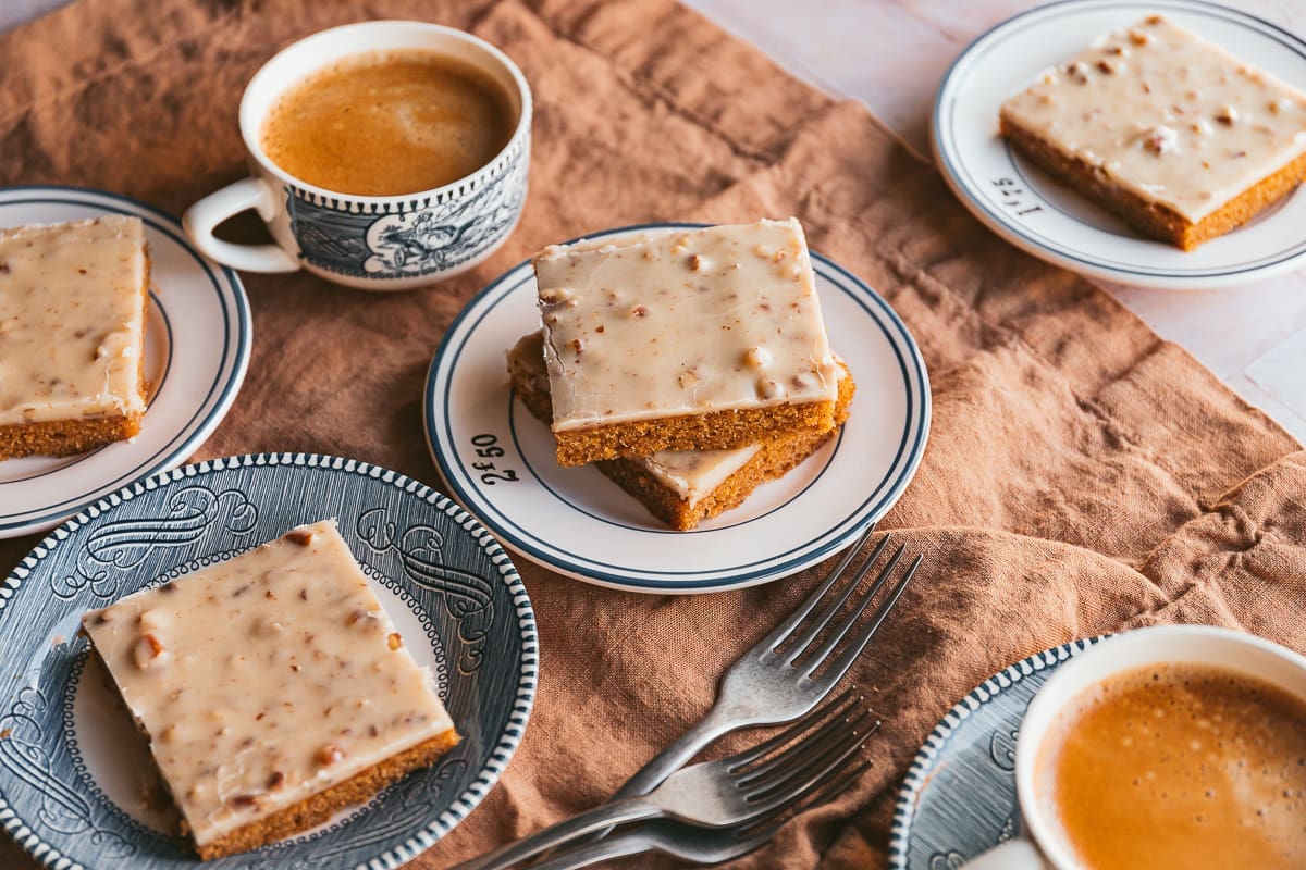 Brown Butter Pumpkin Texas Sheet Cake