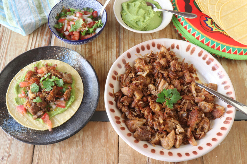 Esta es la forma más fácil de hacer unos auténticos tacos de carnitas mexicanos: en olla programable