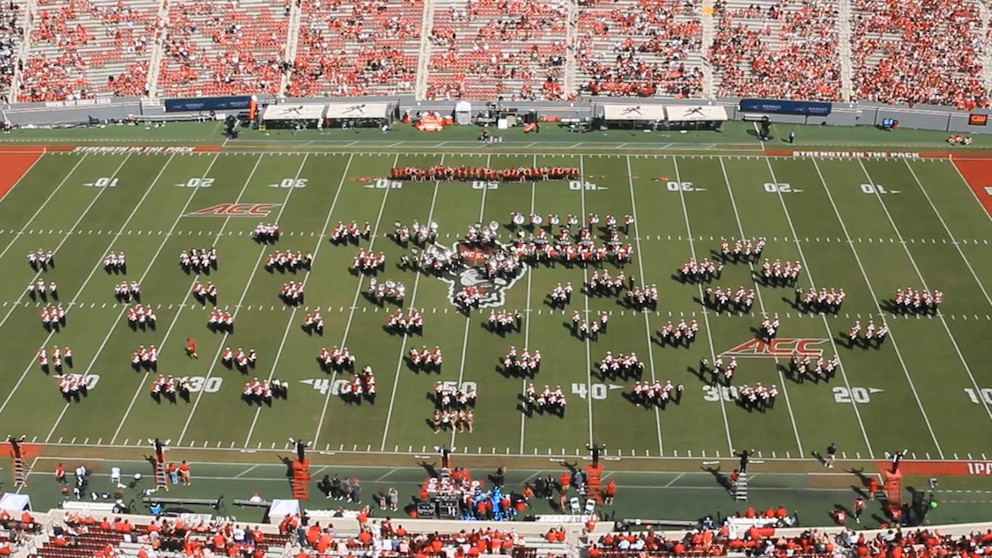 WATCH: Rival marching bands team up to honor Hurricane Helene victims