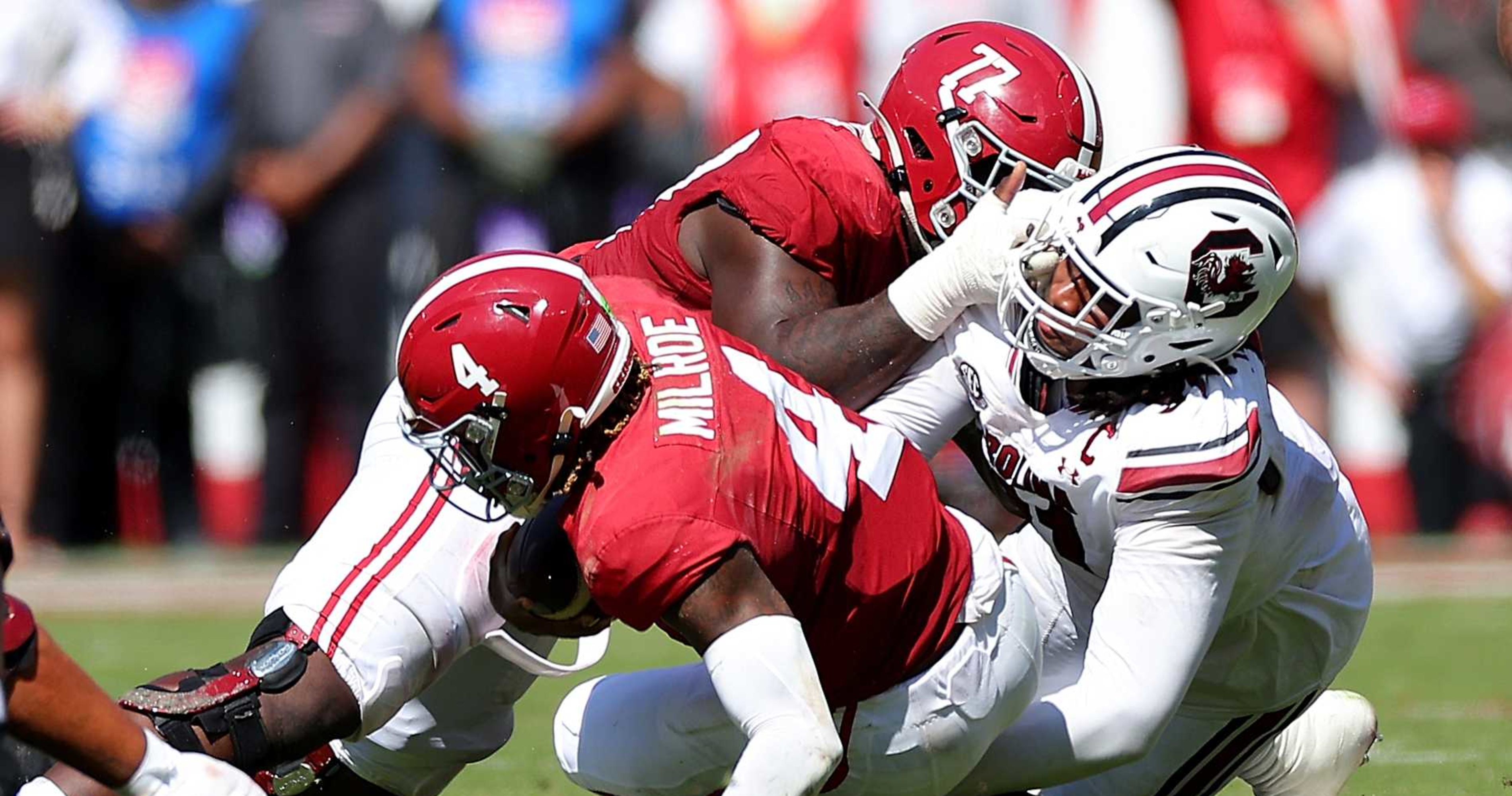 Jalen Milroe, Alabama Survive South Carolina Upset Bid as Fans Debate CFP Title Hopes