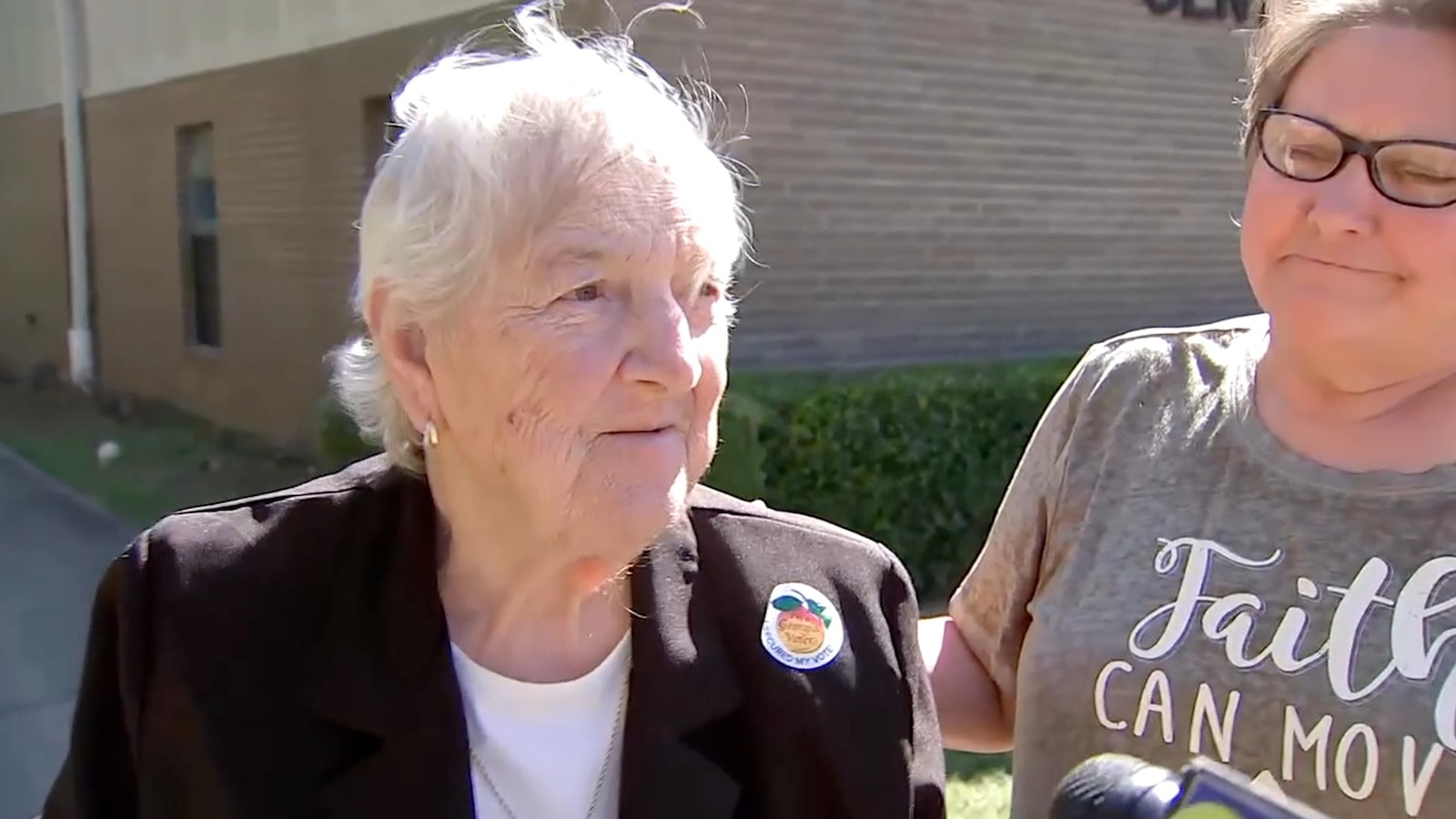 81-year-old votes for 1st time, says it's 'never, ever' too late