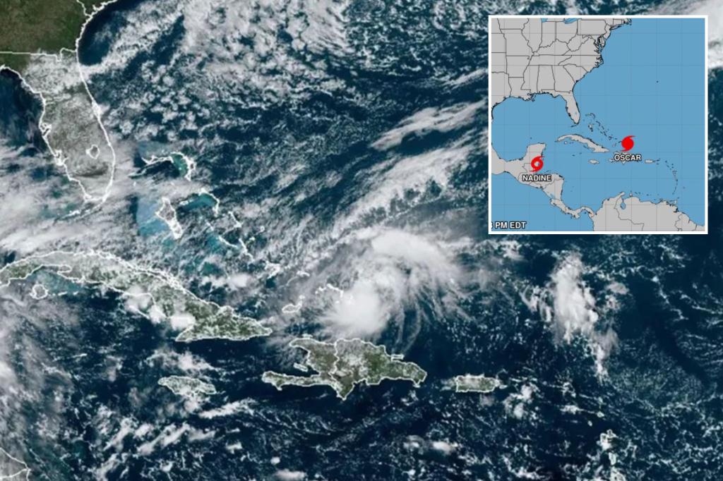 Hurricane Oscar brushes past Turks and Caicos and heads toward Cuba