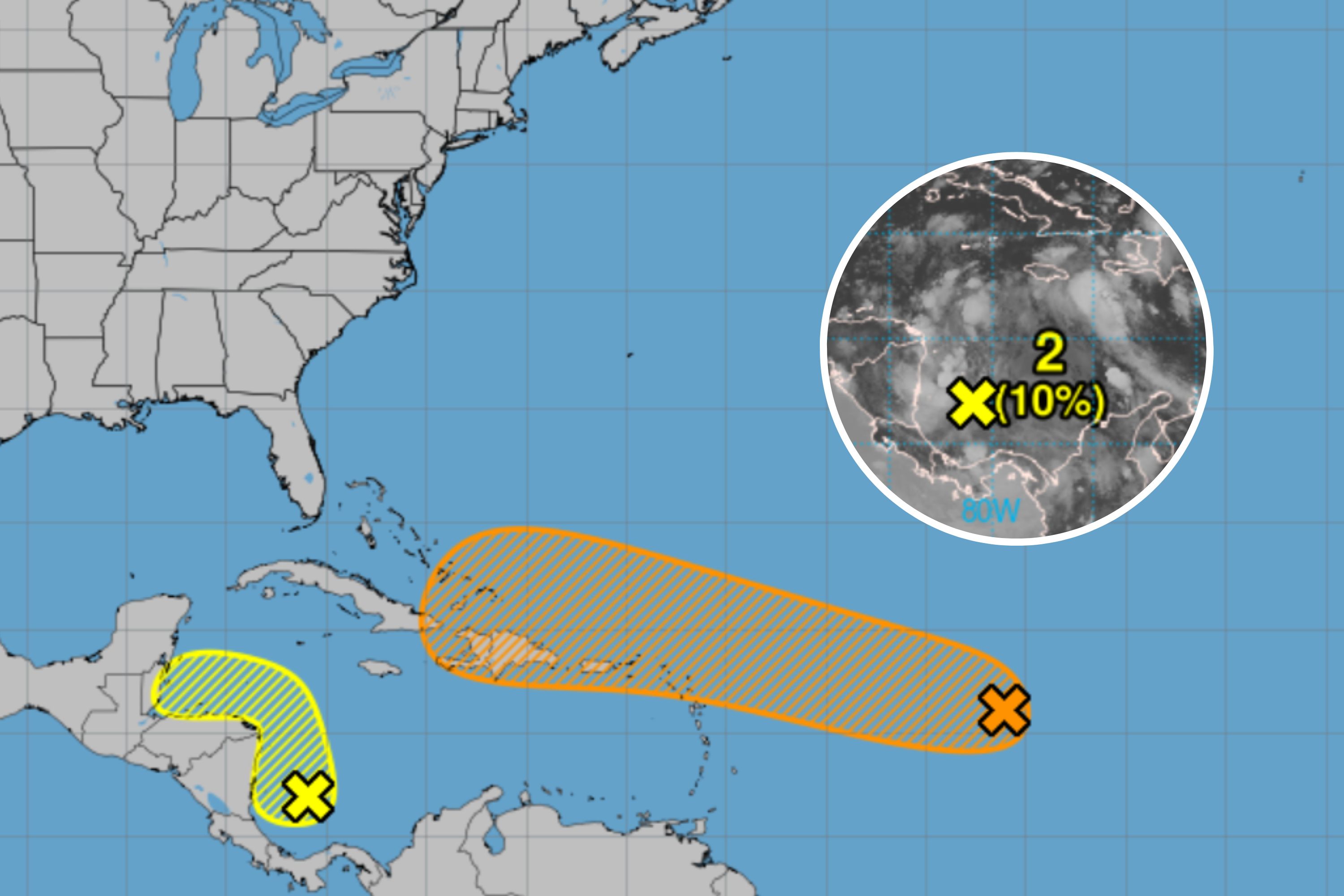 Hurricane Center Tracking Possible New Cyclone in Caribbean