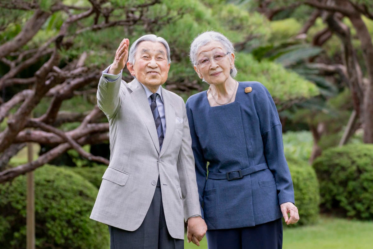 Japan's beloved former Empress Michiko marks her 90th birthday as she recovers from a broken leg