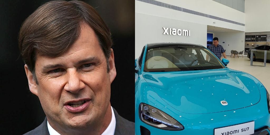 The CEO of Ford says he's been driving a Xiaomi EV for the past 6 months and doesn't want to give it up