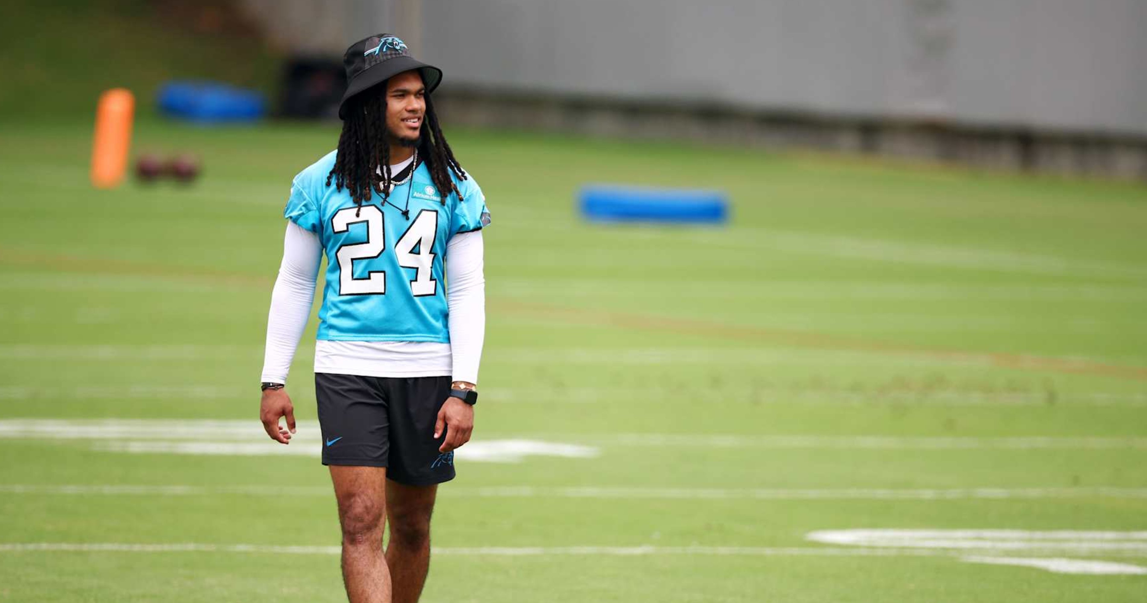 Panthers' Jonathon Brooks Elevated to Active Roster; Status vs. Giants TBD