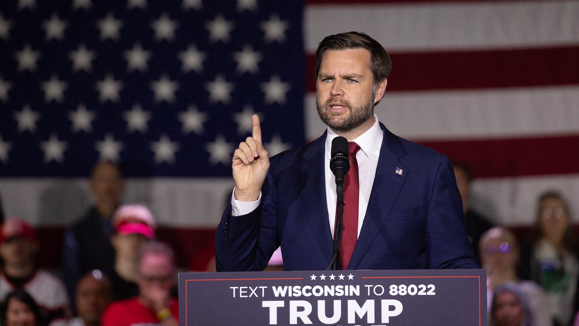 JD Vance questions reaction to racist Puerto Rico joke at Trump rally