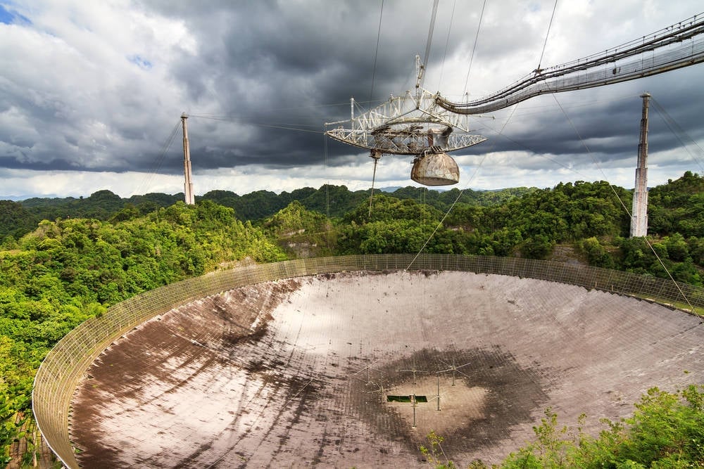 Arecibo telescope might have failed because of weak sockets