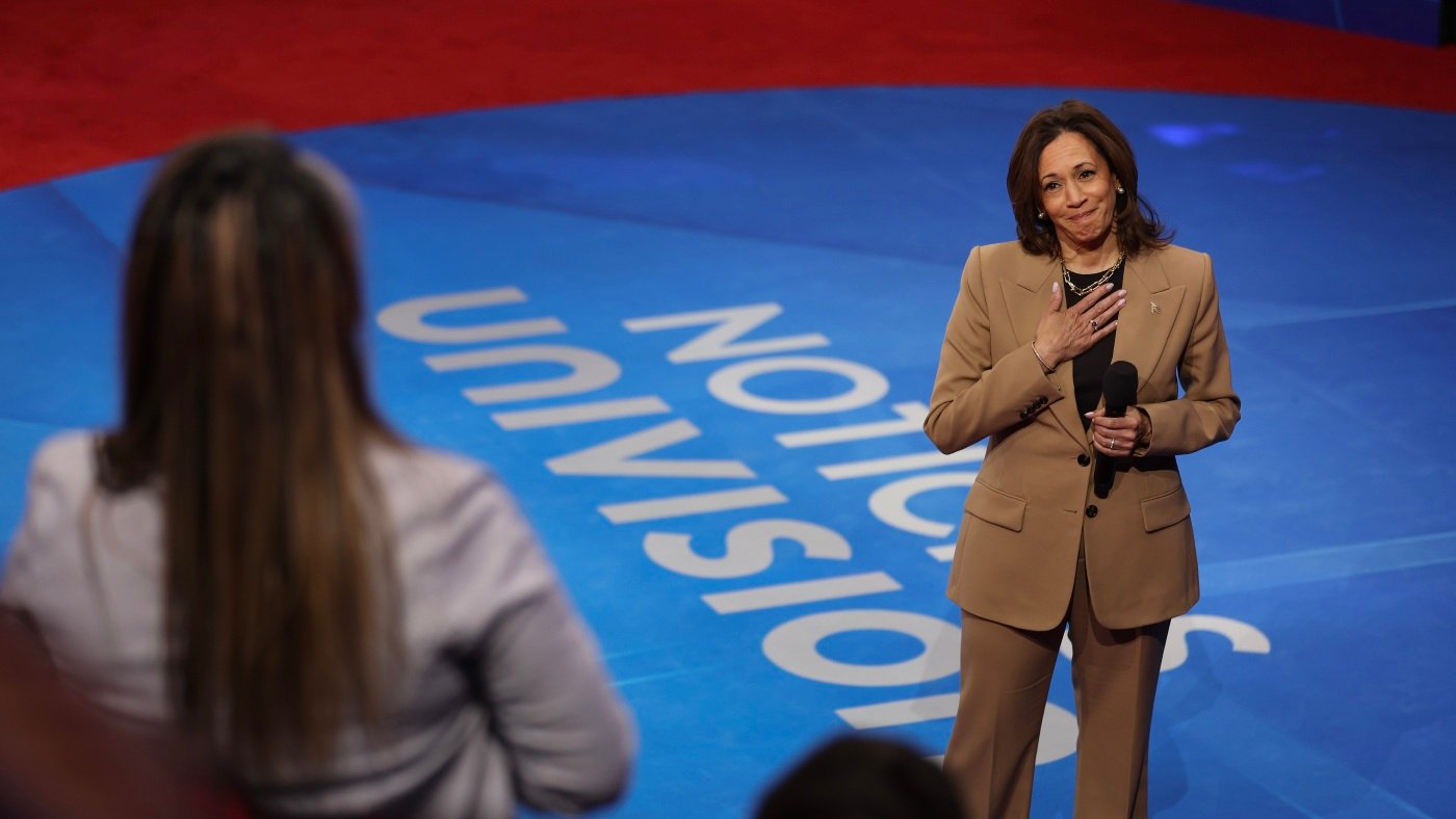 Harris uses town hall to show empathy with Latino voters