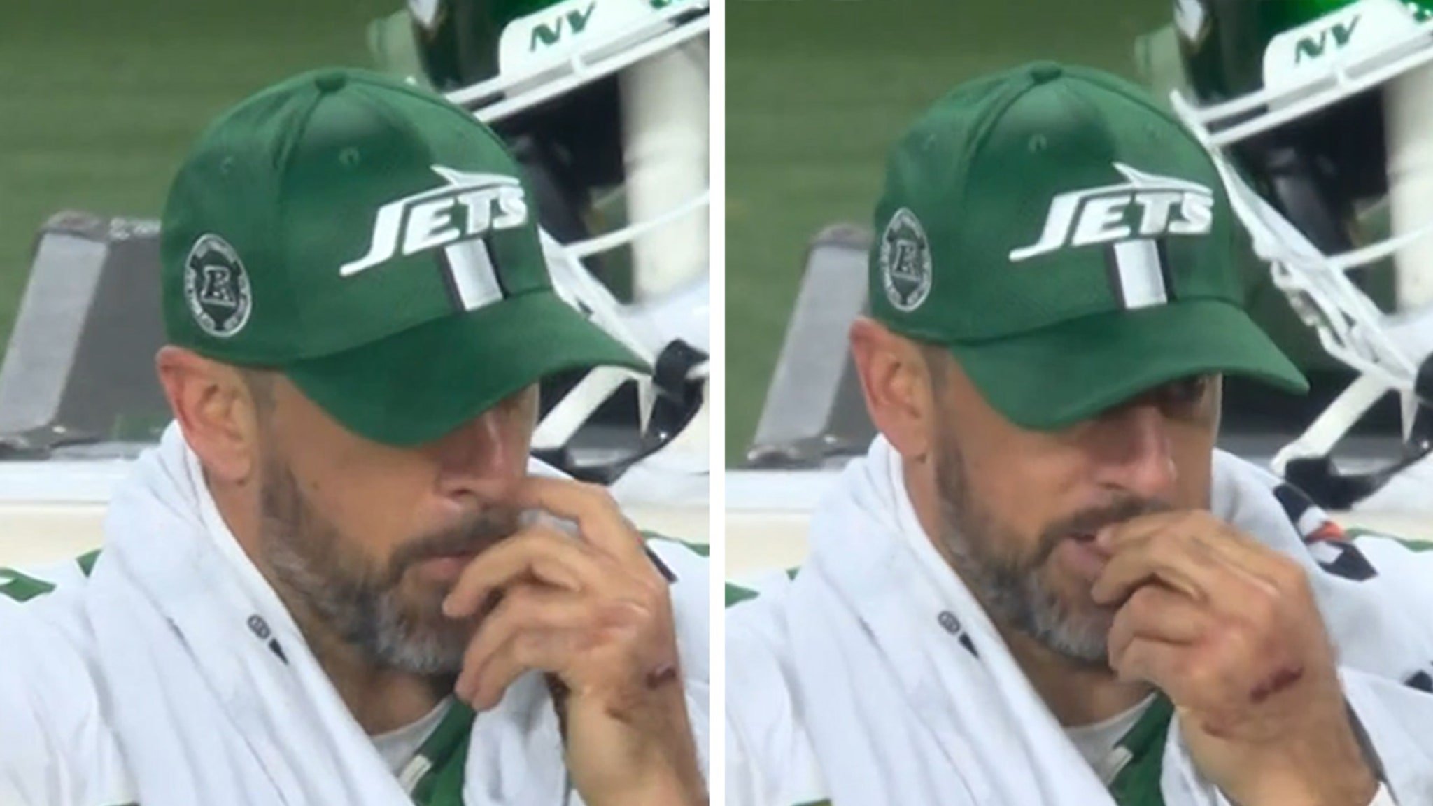 Aaron Rodgers Appears To Pick Nose, Eat Boogers During 'SNF' Loss