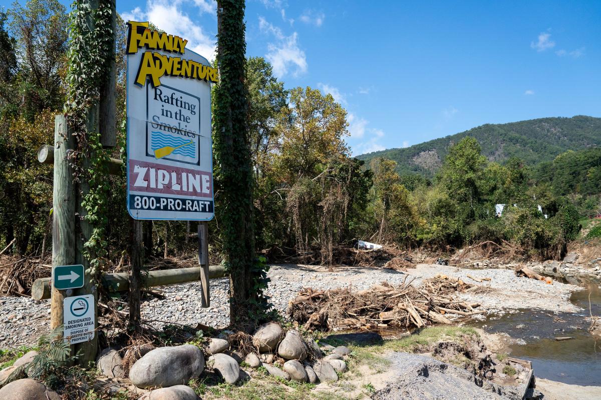 The Tennessee river that made their rafting business also destroyed it during Helene flood