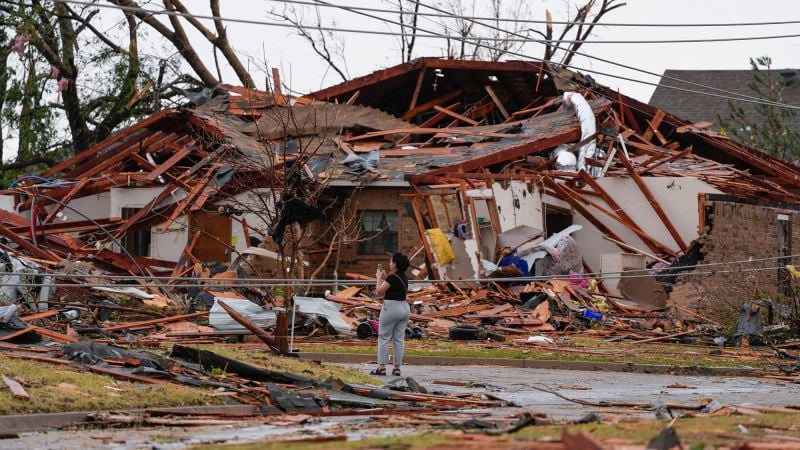 Oklahoma tornadoes: Sirens sound again in Oklahoma City as another tornado threat targets the area and the South