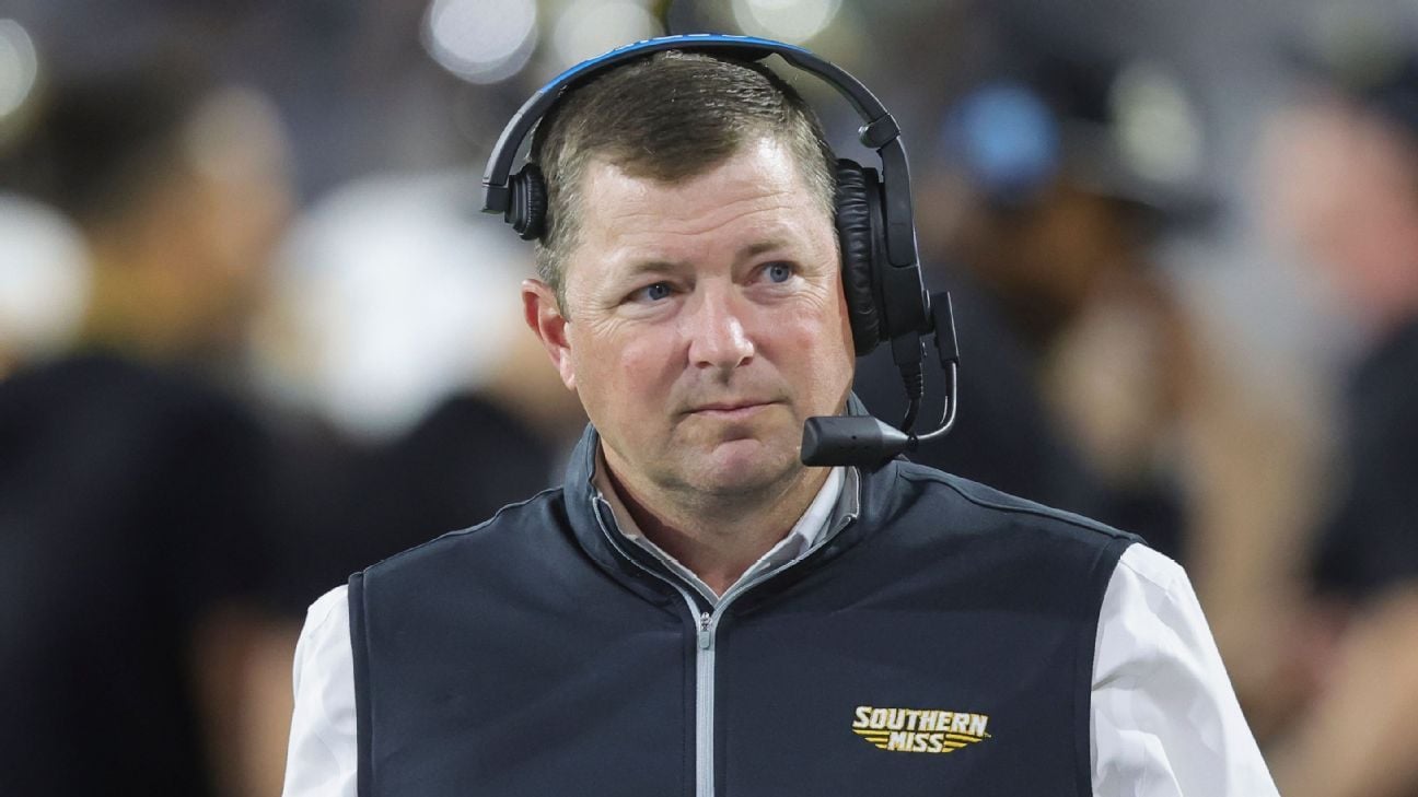 Southern Miss fires coach Hall after 14-30 mark