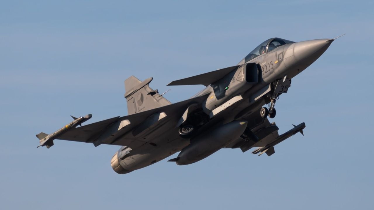 Saab F-39E Gripen Fighter Jet Debuts At Largest Military Exercise In Latin America