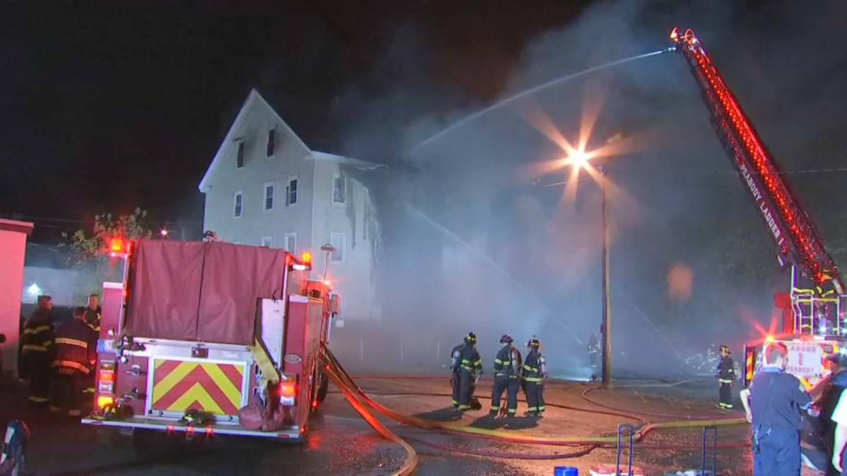 Peabody MA fire displaces 40 residents