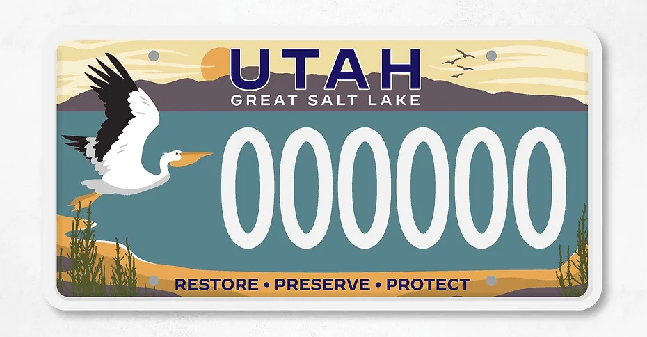 Utah's newest license plate will be on the road soon