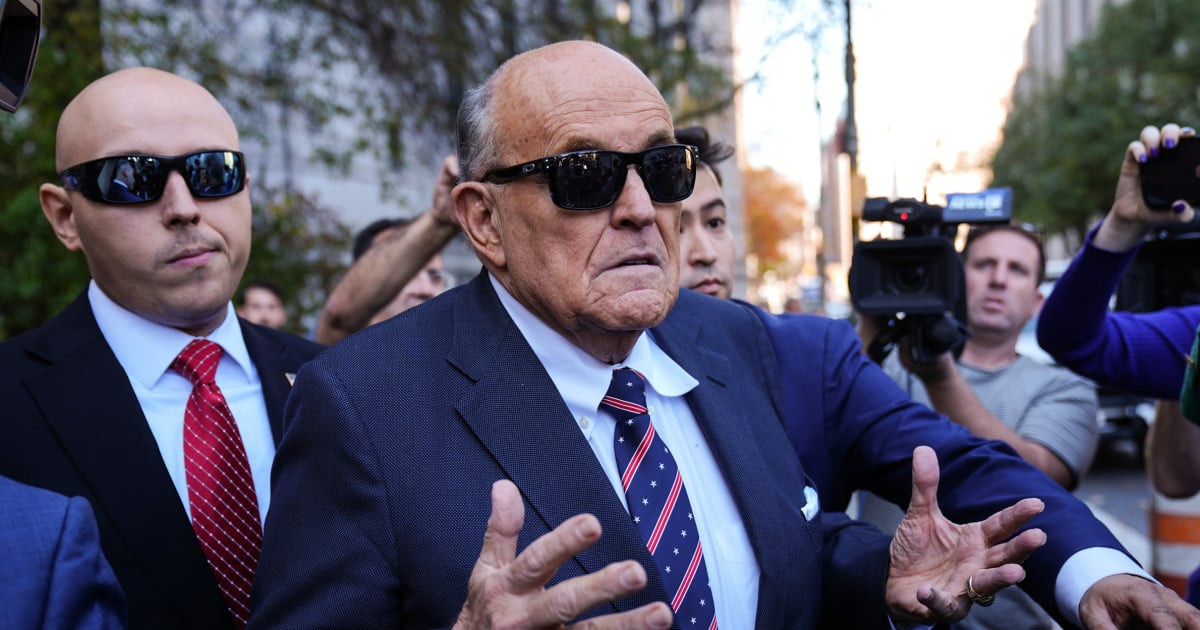 Judge blasts Rudy Giuliani's 'farcical' excuse for not turning over assets in defamation case