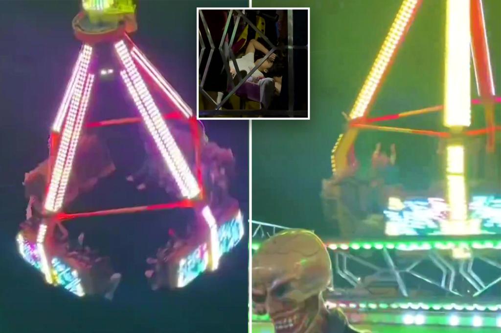 Vehicles detach from carnival ride in Ecuador, injuring 10