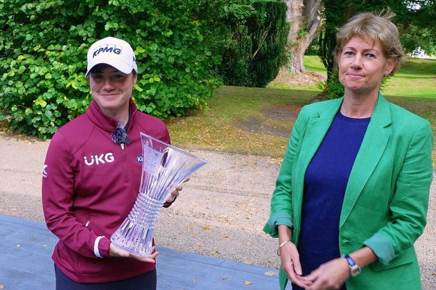 Leona Maguire honoured by Ireland Golf Tour Operator Association with Outstanding Contribution award