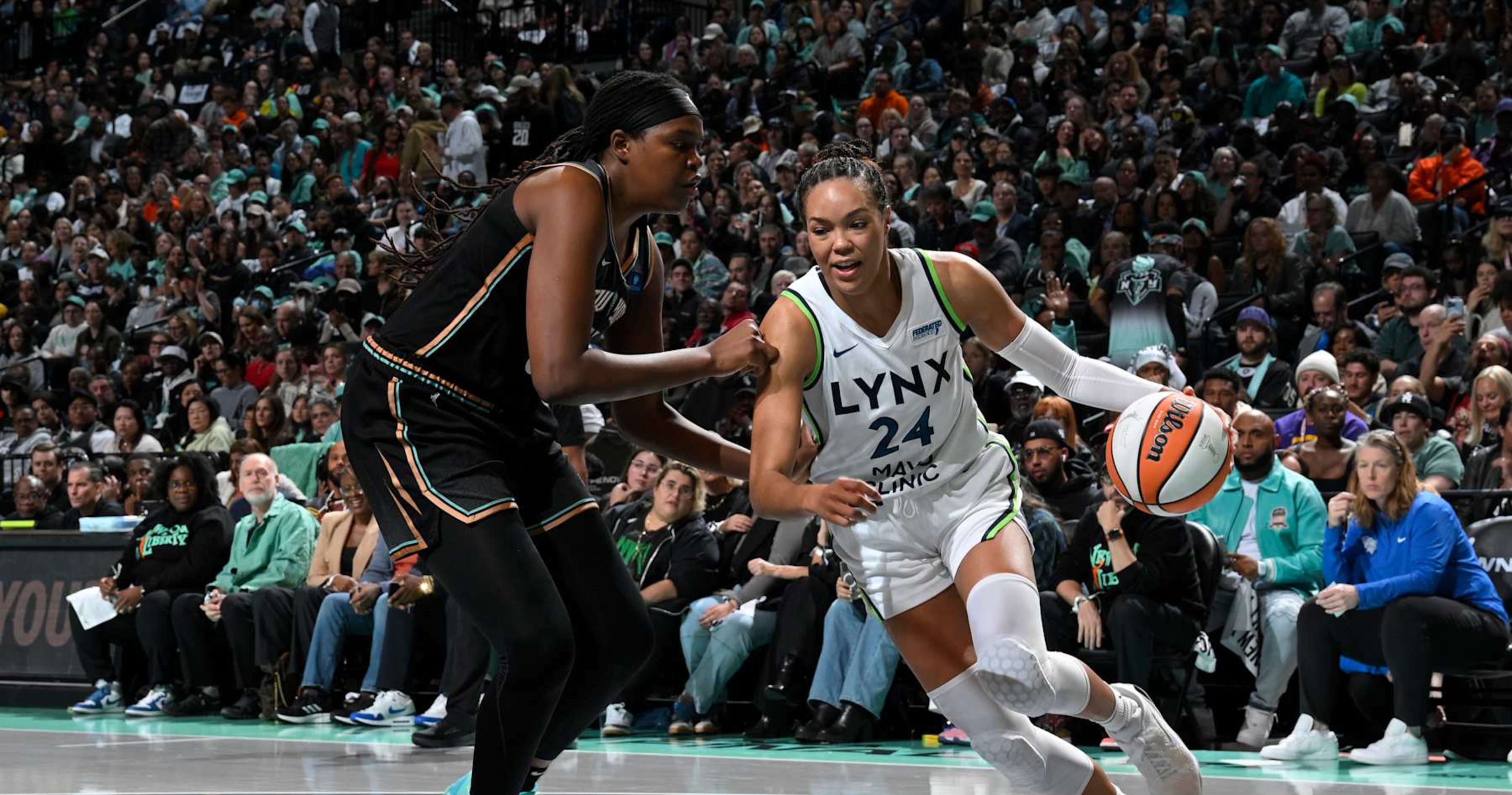 Napheesa Collier, Lynx Stun Fans with Wild OT Win vs. Liberty in WNBA Finals Game 1