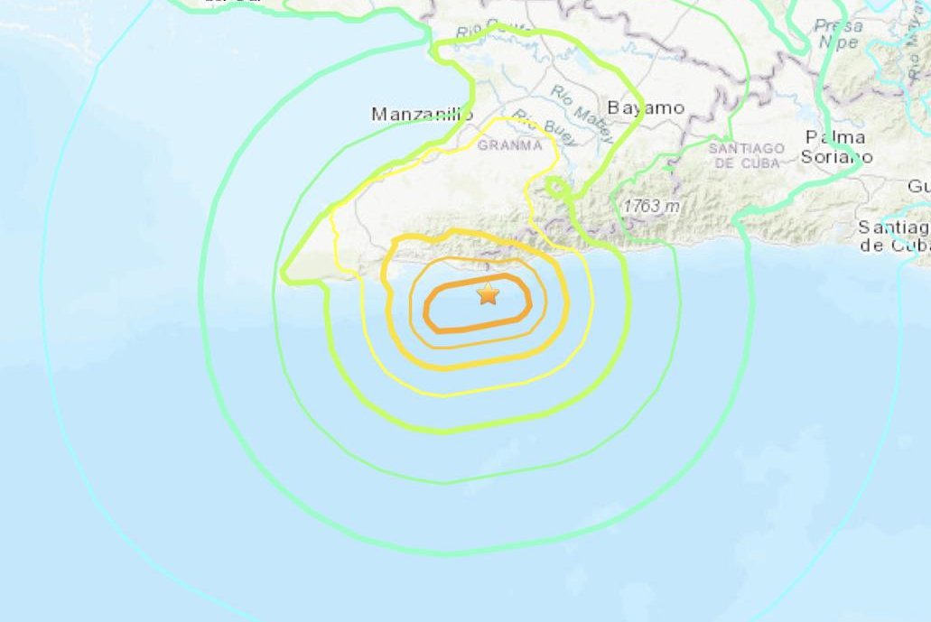 Strong earthquakes strike Cuba, causing damage and landslides