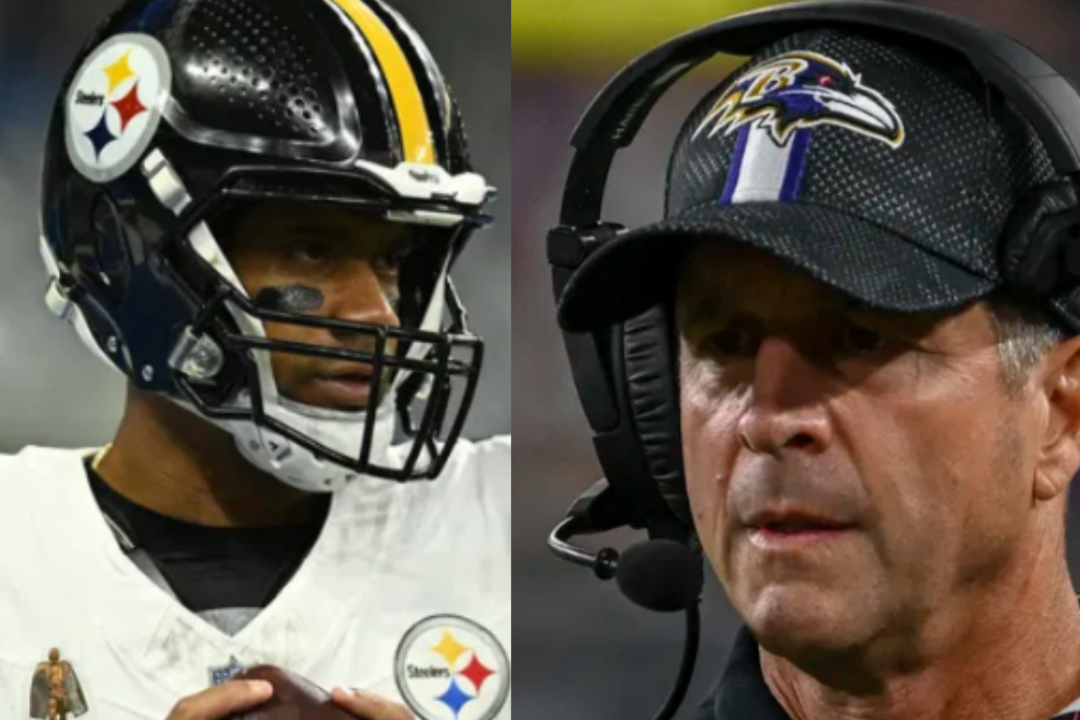 Ravens HC John Harbaugh Sends Strong Message to Russell Wilson & Steelers After Explaining Lamar Jackson’s Ball Protection