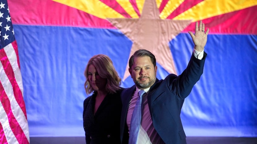 Ruben Gallego defeats Republican Kari Lake to win Arizona Senate seat